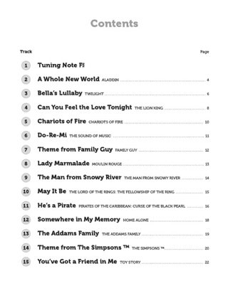 Best of film & TV - Saxophone - Partition - Saxophone